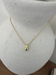 WATERDROP NECKLACE- 18k GOLD PLATED