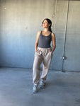 COZY MOMENTS SWEATPANTS- TAUPE